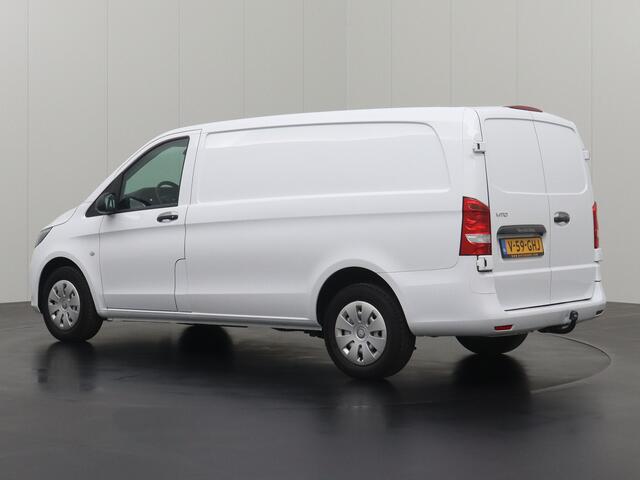 Mercedes-Benz VITO 114CDI 7G-Tronic Automaat Lang | Achterdeuren | Airco | Cruise | 3-Persoons | Trekhaak | Betimmering