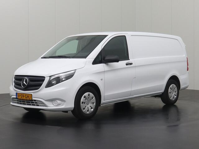 Mercedes-Benz VITO 114CDI 7G-Tronic Automaat Lang | Achterdeuren | Airco | Cruise | 3-Persoons | Trekhaak | Betimmering