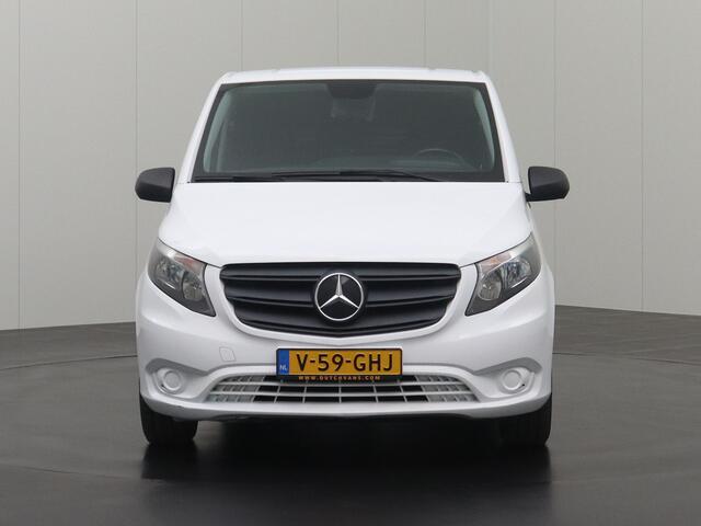 Mercedes-Benz VITO 114CDI 7G-Tronic Automaat Lang | Achterdeuren | Airco | Cruise | 3-Persoons | Trekhaak | Betimmering