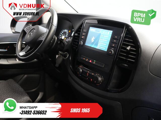 Mercedes-Benz VITO 119 CDI Aut. L3 BPM VRIJ! LED/ Carplay/ LMV 19"/ Stoelverw./ Glaslook/ Alarm III/ 2.5t Trekverm./ Camera/ Cruise / Navi/ PDC