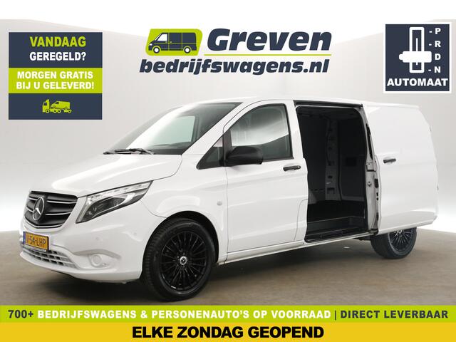 Mercedes-Benz VITO 114 CDI Lang Automaat Camera Carplay Cruise Clima LED Trekhaak 2xSchuifdeur Navi 18"LMV Leder
