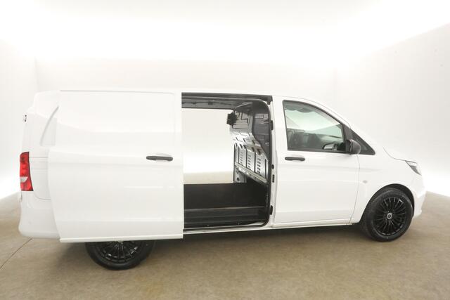 Mercedes-Benz VITO 114 CDI Lang Automaat Camera Carplay Cruise Clima LED Trekhaak 2xSchuifdeur Navi 18"LMV Leder