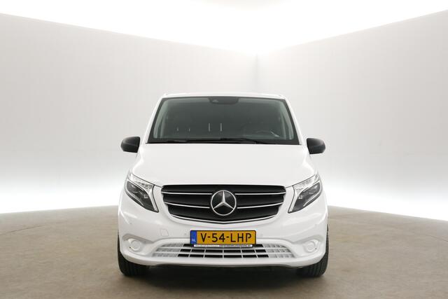 Mercedes-Benz VITO 114 CDI Lang Automaat Camera Carplay Cruise Clima LED Trekhaak 2xSchuifdeur Navi 18"LMV Leder