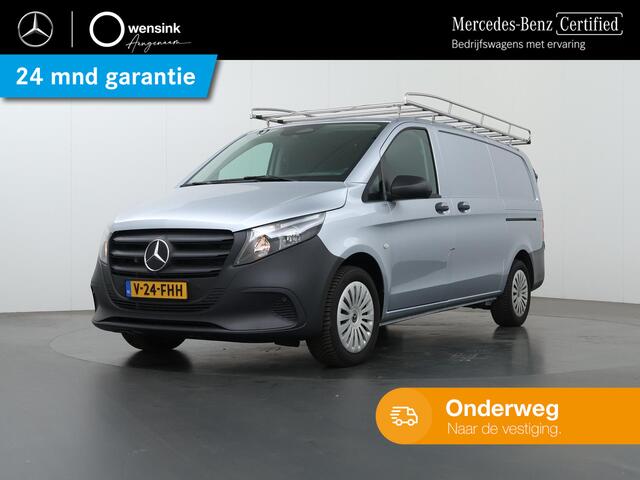 Mercedes-Benz VITO 114 CDI | Lang L2 | Pro | Navigatiesysteem | Parkeercamera | Cruise Control | Spraakassistent | Trekhaak | Imperiaal | Schuifdeur L+R | Certified |