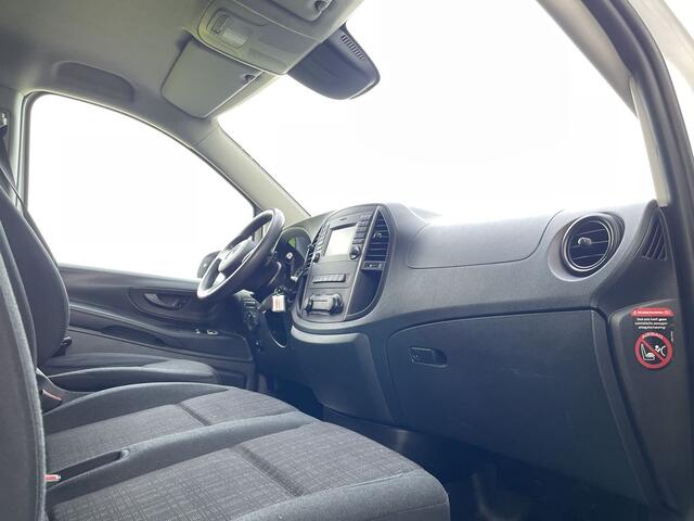 Mercedes-Benz VITO 114 CDI E6 Automaat Lang 3 zits BPM Vrij! Lease ¤352 p/m, Airco, Navi+Camera, Trekhaak, PDC, Imperiaal, Bedrijfsinrichting, Onderhoudshistorie aanwezig