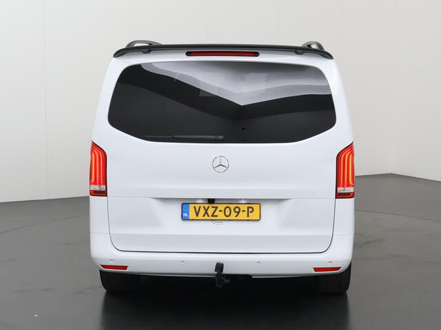 Mercedes-Benz VITO 114 CDI | L2 | DUBBEL CABINE | LEASE EDITON | AUT. | FISCAAL ¤59.583 | LEREN BEKLEDING | LED | CARPLAY | ANDROID AUTO | CAMERA | PARKEERSENSOREN | CRUISE | CLIMA | SPOILERS | TREEPLANKEN | 19" VELGEN