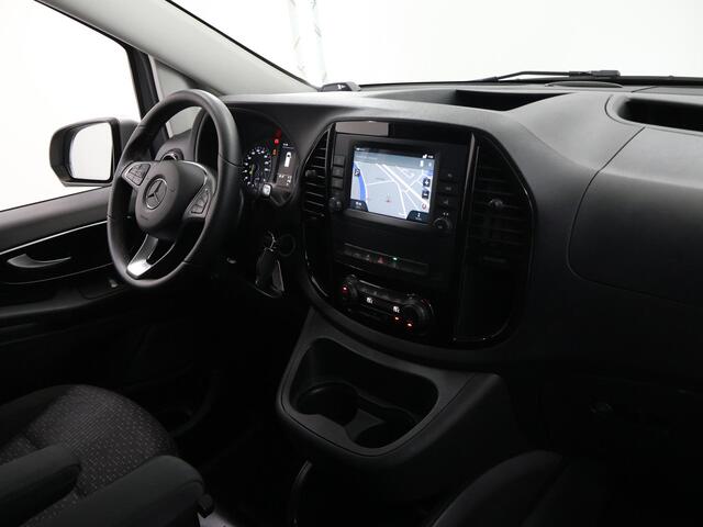 Mercedes-Benz VITO 114 CDI Aut. | L2 Lang | Schuifdeur L+R | LM Velgen | 2-zits | Navigatie | Trekhaak | Parkeercamera | Climate Control | LED Koplampen | Certified