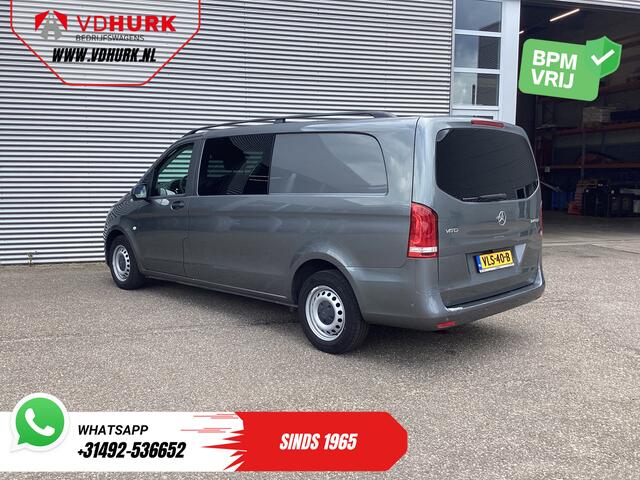Mercedes-Benz VITO 114 CDI Aut. L3 XL DC Dubbele Cabine BPM VRIJ! LED/ Climate/ Navi/ Carplay/ Camera/ PDC/ Cruise