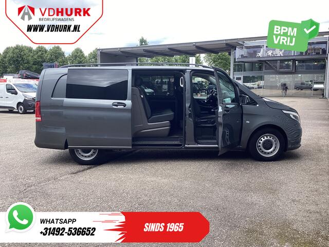 Mercedes-Benz VITO 114 CDI Aut. L3 XL DC Dubbele Cabine BPM VRIJ! LED/ Climate/ Navi/ Carplay/ Camera/ PDC/ Cruise