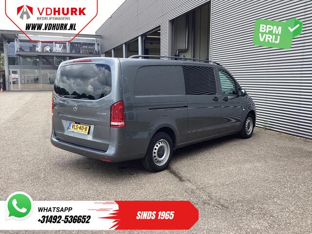 Mercedes-Benz VITO 114 CDI Aut. L3 XL DC Dubbele Cabine BPM VRIJ! LED/ Climate/ Navi/ Carplay/ Camera/ PDC/ Cruise