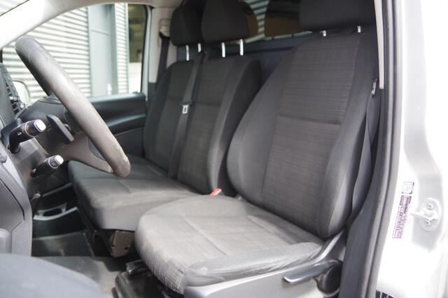 Mercedes-Benz VITO 114 CDI L2 3-ZITS, AUT. AIRCO, CRUISE, CAMERA, 18'' LMV, PARKEERSENSOREN, NL AUTO, NAP