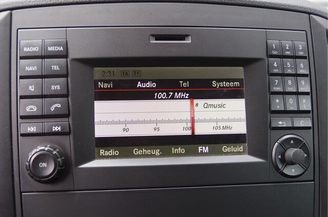 Mercedes-Benz VITO 114 CDI L2 3-ZITS, AUT. AIRCO, CRUISE, CAMERA, 18'' LMV, PARKEERSENSOREN, NL AUTO, NAP