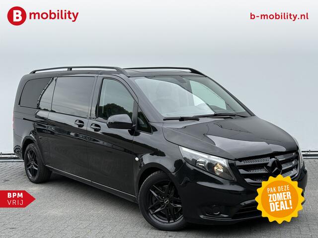 Mercedes-Benz VITO 116 CDI Lang Dubbele Cabine Trekhaak 2.500kg | Achteruitrijcamera | Leer | Cruise Control
