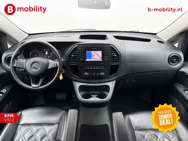 Mercedes-Benz VITO 116 CDI Lang Dubbele Cabine Trekhaak 2.500kg | Achteruitrijcamera | Leer | Cruise Control