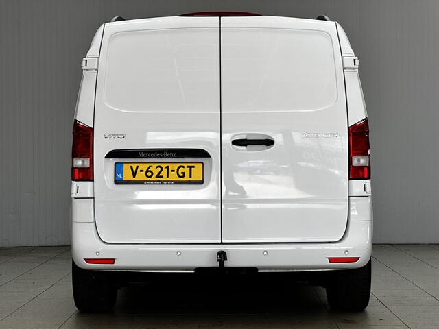 Mercedes-Benz VITO 109 CDI Functional Lang/ Zij-Schuifdeur rechts/ 17'' LMV/ Bumpers in kleur/ Airco/ Cruise/ Elek. pakket/ Bluetooth/ Armsteun/ Multi. LEDER. Stuur/ PDC V+A/ Dakrails.