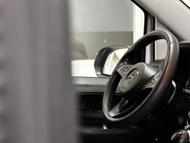 Mercedes-Benz VITO 109 CDI Functional Lang/ Zij-Schuifdeur rechts/ 17'' LMV/ Bumpers in kleur/ Airco/ Cruise/ Elek. pakket/ Bluetooth/ Armsteun/ Multi. LEDER. Stuur/ PDC V+A/ Dakrails.