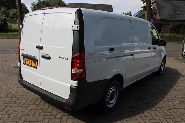 Mercedes-Benz VITO MB 116 L3 Extra lang, Achteruitrijcamera, 270gr-deuren, NAVI, Carplay, Comfortstoel, Stoelverwarming, Parksens. V en A, Houten vloer, CC, Bluetooth