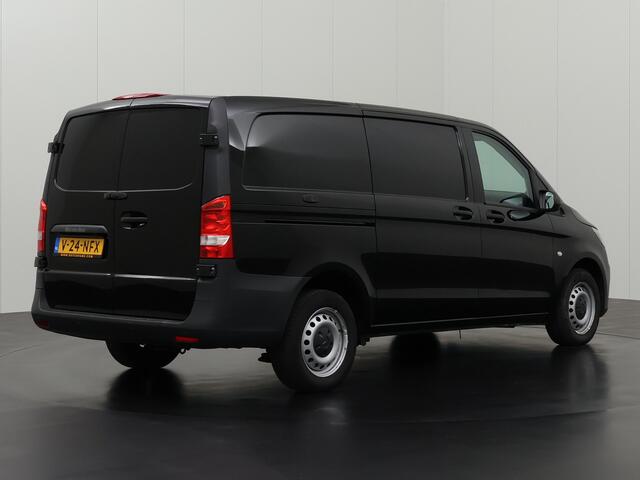 Mercedes-Benz VITO 116Cdi Lang Achterdeuren | Navigatie | Camera | 3-Persoons | Airco | Cruise | Betimmering