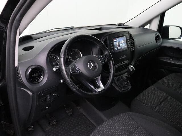Mercedes-Benz VITO 116Cdi Lang Achterdeuren | Navigatie | Camera | 3-Persoons | Airco | Cruise | Betimmering