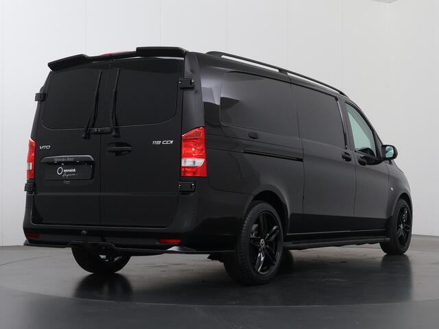 Mercedes-Benz VITO 119 CDI XL L3 Pro | Dubbele Schuifdeur | EDITION | MBUX | 270° Deuren | 2500 KG Trekhaak | SPOILERPAKKET | TREEPLANKEN | LM-VELGEN | PARKEERCAMERA | CLIMATE CONTROL | CERTIFIED