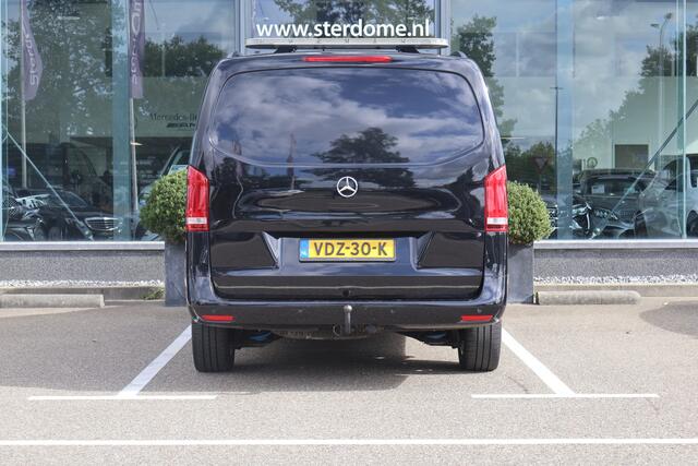 Mercedes-Benz VITO 114 CDI Lang l Trekhaak l Becker MAP Pilot l Camera l LED intelligent l Comfortstoelen voor best. + bijrijder l Airco l Houten vloer l THERMOTRONIC l LM velgen l Dakrails l Tussenschot l