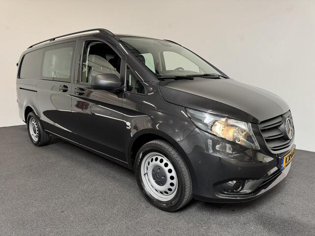 Mercedes-Benz VITO 114 CDI Lang Dubbele Cabine Automaat Airco Navigatie -App connect Bluetooth Parkeersensoren 6-zits