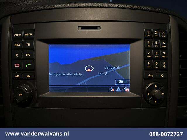 Mercedes-Benz VITO 110 CDI L2H1 Euro6 Airco | Imperiaal | Trekhaak | Navigatie | Camera Parkeersensoren, Bijrijdersbank