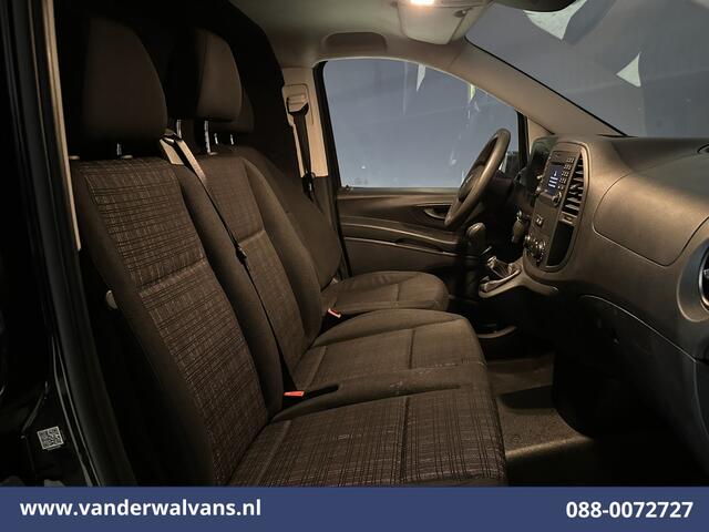Mercedes-Benz VITO 110 CDI L2H1 Euro6 Airco | Imperiaal | Trekhaak | Navigatie | Camera Parkeersensoren, Bijrijdersbank