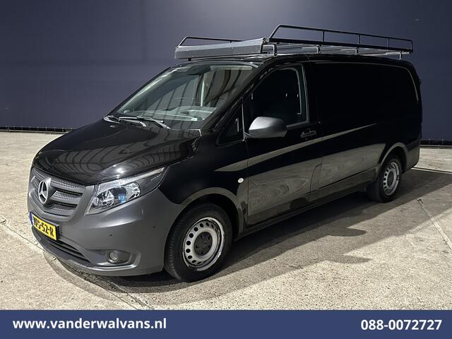 Mercedes-Benz VITO 110 CDI L2H1 Euro6 Airco | Imperiaal | Trekhaak | Navigatie | Camera Parkeersensoren, Bijrijdersbank