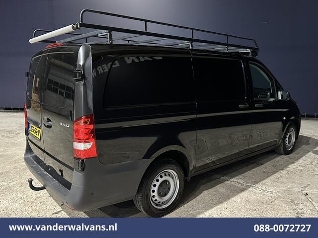 Mercedes-Benz VITO 110 CDI L2H1 Euro6 Airco | Imperiaal | Trekhaak | Navigatie | Camera Parkeersensoren, Bijrijdersbank