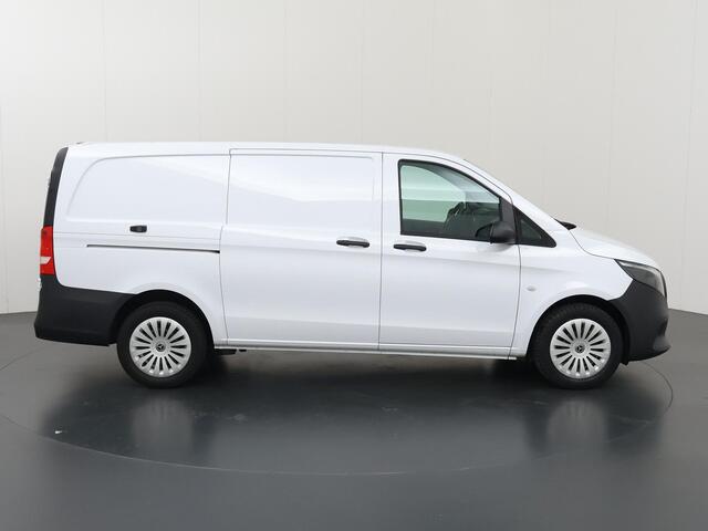 Mercedes-Benz VITO 116 CDI | L2 | AUT. | PRO | Navigatie | Camera | Cruise Control | Stoelverwarming | 3-zits | Achterdeuren met ruit | Certified