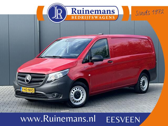 Mercedes-Benz VITO eVito 66 kWh 116 PK BPM VRIJ / 14.706 KM !! / L2H1 / AUTOMAAT / ACHTERKLEP / AIRCO / CRUISE / NAVI / CARPLAY / STOELVERWARMING / 3-ZITS / PDC