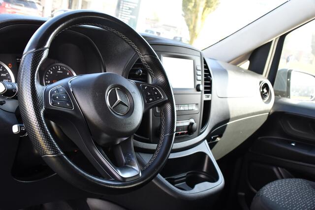 Mercedes-Benz VITO 114 CDI L3 DC AMG Edition Adaptieve Cruise, Camera, Carplay, LED, Multimedia, Automaat, Stoelverwarming, Uniek!