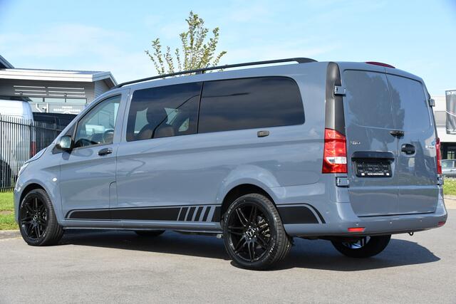 Mercedes-Benz VITO 114 CDI L3 DC AMG Edition Adaptieve Cruise, Camera, Carplay, LED, Multimedia, Automaat, Stoelverwarming, Uniek!