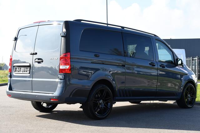 Mercedes-Benz VITO 114 CDI L3 DC AMG Edition Adaptieve Cruise, Camera, Carplay, LED, Multimedia, Automaat, Stoelverwarming, Uniek!
