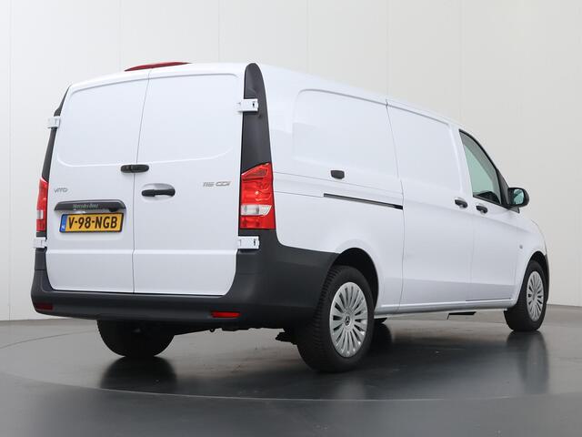 Mercedes-Benz VITO 116 CDI | Aut. | XL L3 | Pro 270° Deuren | Stoelverwarming | Navigatie | Cruise Control | Camera | 3-zits | Certified