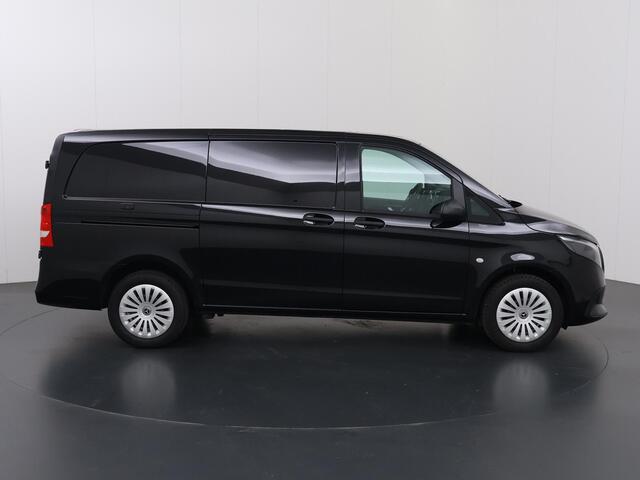 Mercedes-Benz VITO 114 CDI | Aut. | Lang L2 | Pro | Parkeercamera | Airco | Stoelverwarming | 3-zits | 2500 KG. Trekhaak | Cruise Control | Achterdeuren | Comfort Bestuurdersstoel | Certified