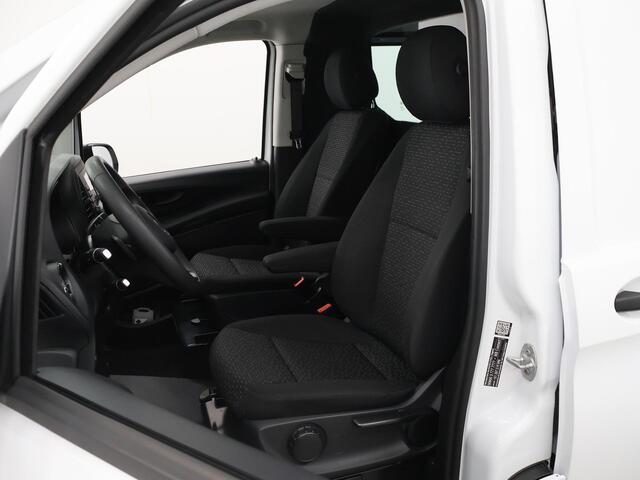 Mercedes-Benz VITO 116 CDI | Aut. | Lang L2 | Schuifdeur L+R | Navigatie | Parkeercamera | Stoelverwarming | Cruise Control | Trekhaak | Climate Control | 2-zits | 2500KG. AHW | Certified |