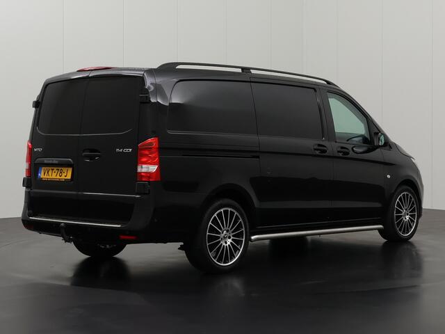 Mercedes-Benz VITO 114CDI 9G-Tronic Lang Exclusive | Led | Achterdeuren | Multimedia | Camera | 3-Persoons | Trekhaak
