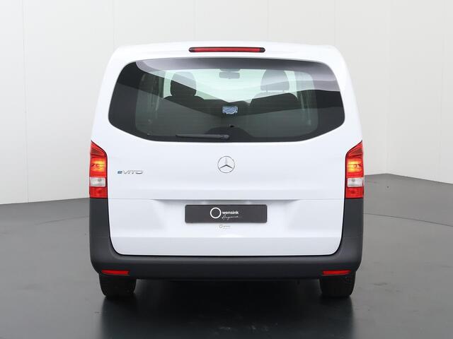 Mercedes-Benz VITO eVito Bestelwagen 66 kWh L2 | Stoelverwarming | Achterdeuren | Navigatie | Airco | Cruise Control | Schuifdeur links en Rechts |
