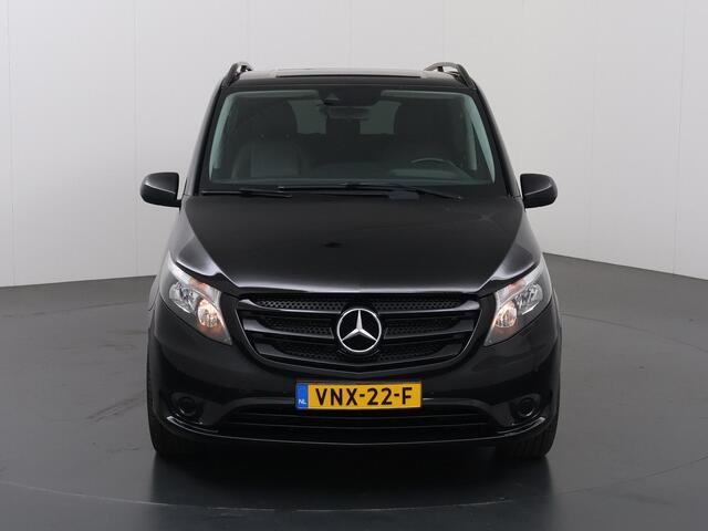 Mercedes-Benz VITO 119 CDI Aut. | L2 Lang | Dubbele Cabine | Navigatie | Parkeercamera | Airco | Cruise Control | LM Velgen | Trekhaak | Lederen Bekleding |