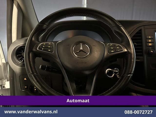 Mercedes-Benz VITO 116 CDI 164pk 9G-Tronic Automaat L3H1 Euro6 Airco | Camera | Apple Carplay | LED Android Auto, Cruisecontrol, Parkeersensoren, 2500kg Trekhaak