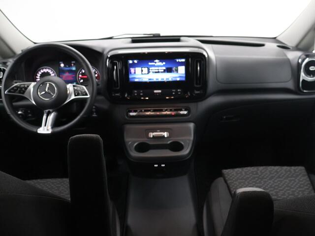 Mercedes-Benz VITO 114 CDI Aut. | Lang L2 | Select | Dubbele Cabine | Schuifdeur L+R | LED | LM Velgen | 5-zits | Dakspoiler | Achteruitrijcamera | Trekhaak 2500KG. | Comfort-stoelen | Alarm | Certified