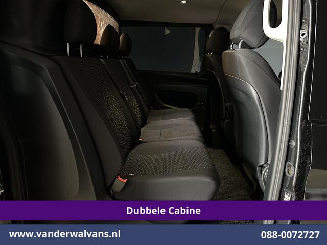 Mercedes-Benz VITO 116 CDI 164pk 9G-Tronic Automaat L2H1 Dubbele Cabine Fabrieksgarantie Euro6 Airco | 2x zijdeur | 5-Zits | 360 graden Camera LED, LM velgen, 2500kg Trekhaak, Adaptieve Cruisecontrol, Parkeersensoren, Isofix, MBUX