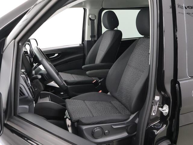 Mercedes-Benz VITO 119 CDI 190 PK | DUBBEL CABINE | L3 XL | AUT. | MULTI-BEAM LED | ACHTERUITRIJCAMERA | 2500 KG AHW TREKHAAK | ACHTERDEUREN | 2X ZIJSCHUIFDEUR | CRUISE CONTROL | DODEHOEKDETECTIE | SPOORASSISTENT