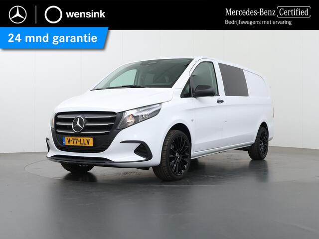 Mercedes-Benz VITO 116 CDI | DUBBEL CABINE | L3 XL | AUT. | 4X4 AANDRIJVING | ACHTERUITRIJCAMERA | STOELVERWARMING | STANDKACHEL | 19" WIELEN | CARPLAY ANDROID AUTO | KUNST LEDER BEKLEDING | ACHTERDEUREN | TREKHAAK