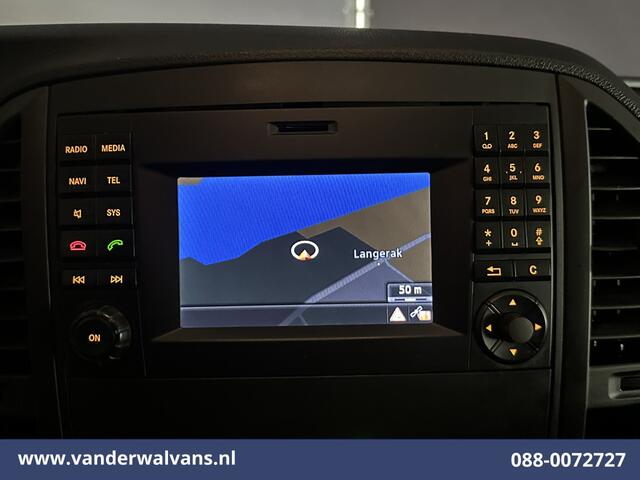 Mercedes-Benz VITO 114 CDI 136pk L2H1 Euro6 Airco | Camera | Navigatie | Cruisecontrol | Trekhaak Parkeersensoren, Stoelverwarming