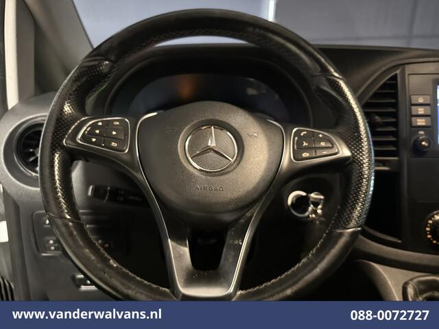 Mercedes-Benz VITO 114 CDI 136pk L2H1 Euro6 Airco | Camera | Navigatie | Cruisecontrol | Apple Carplay | Parkeersensoren Android Auto, Bijrijdersbank