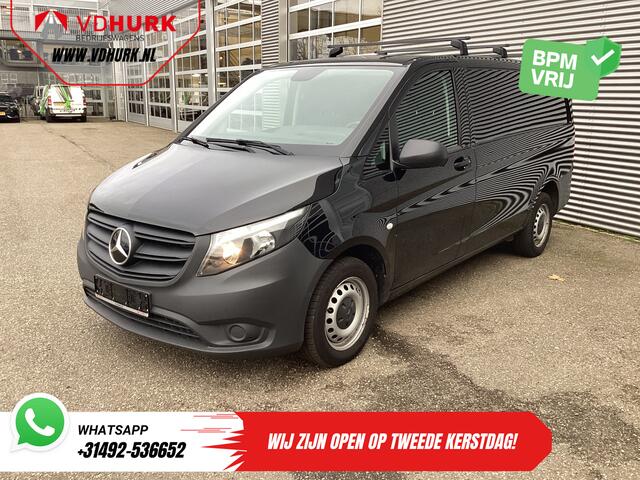 Mercedes-Benz VITO 114 CDI Aut. L2 BPM VRIJ! Adapt. Cruise/ Carplay/ Camera/ Trekhaak/ Betimmering