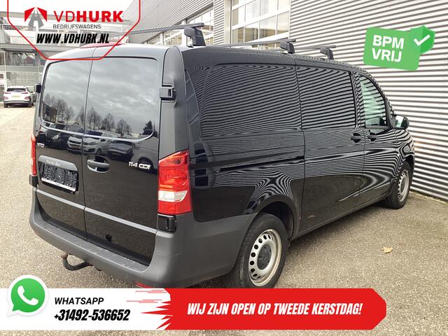 Mercedes-Benz VITO 114 CDI Aut. L2 BPM VRIJ! Adapt. Cruise/ Carplay/ Camera/ Trekhaak/ Betimmering